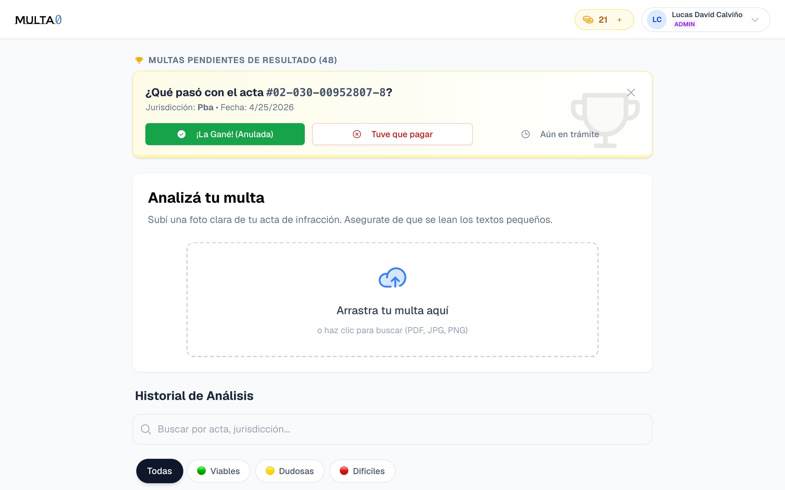 Captura de Multa0